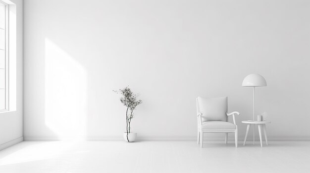 Domoved39.ru | Дизайн квартиры с белыми стенами
